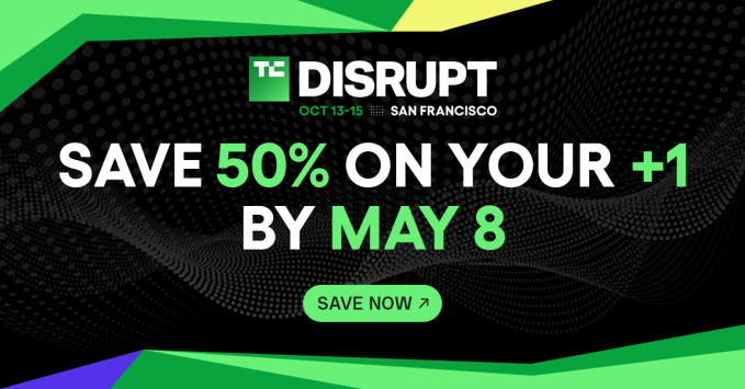 Disrupt 2026 두 번째 티켓 50% 할인 기간이 3일 남았습니다.