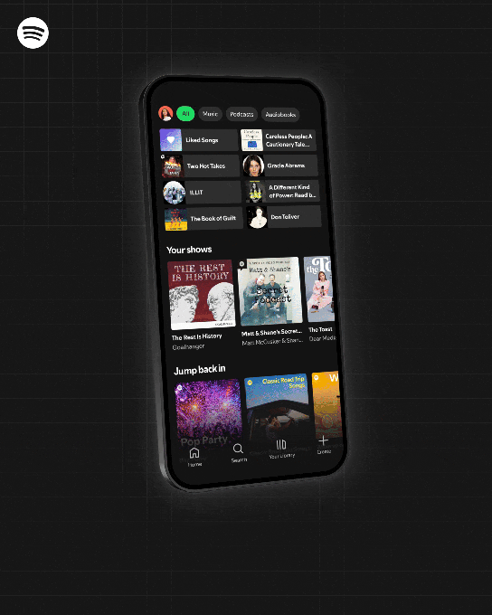 Spotify에서는 취향 프로필을 편집하여 추천 사항을 관리할 수 있습니다.